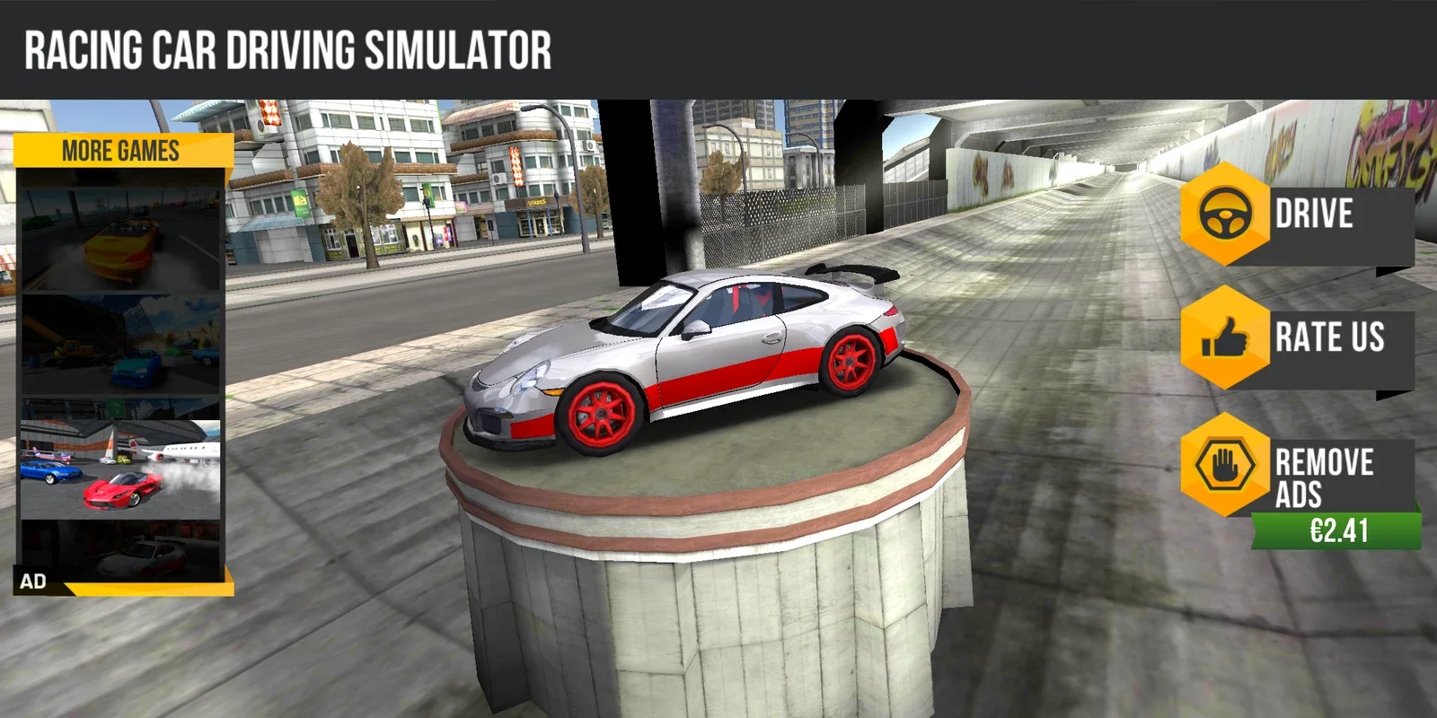 Racing Car Driving Simulator for Android - Immersive Driving