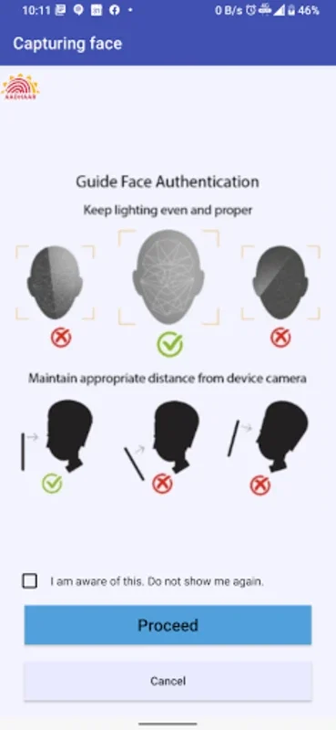 AadhaarFaceRd for Android - Secure Facial Recognition App