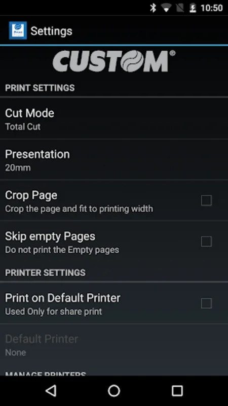 CUSTOM Print Service Plugin for Android - Seamless Printing