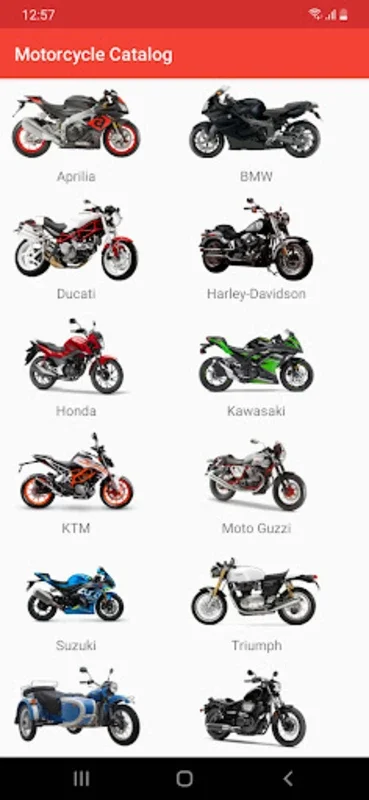 Moto Catalog: All About Bikes for Android