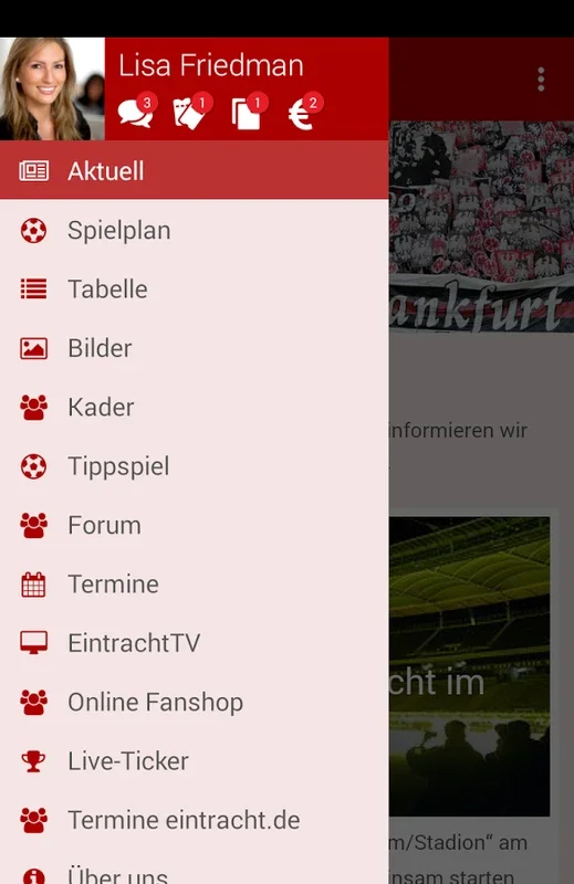 Adler App for Android: Stay Updated on Eintracht Frankfurt