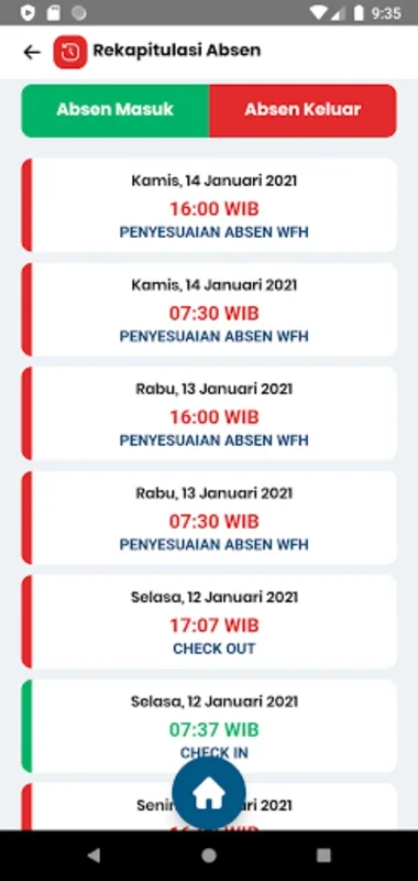 SiBemo Kota Bogor for Android - Streamlined Attendance