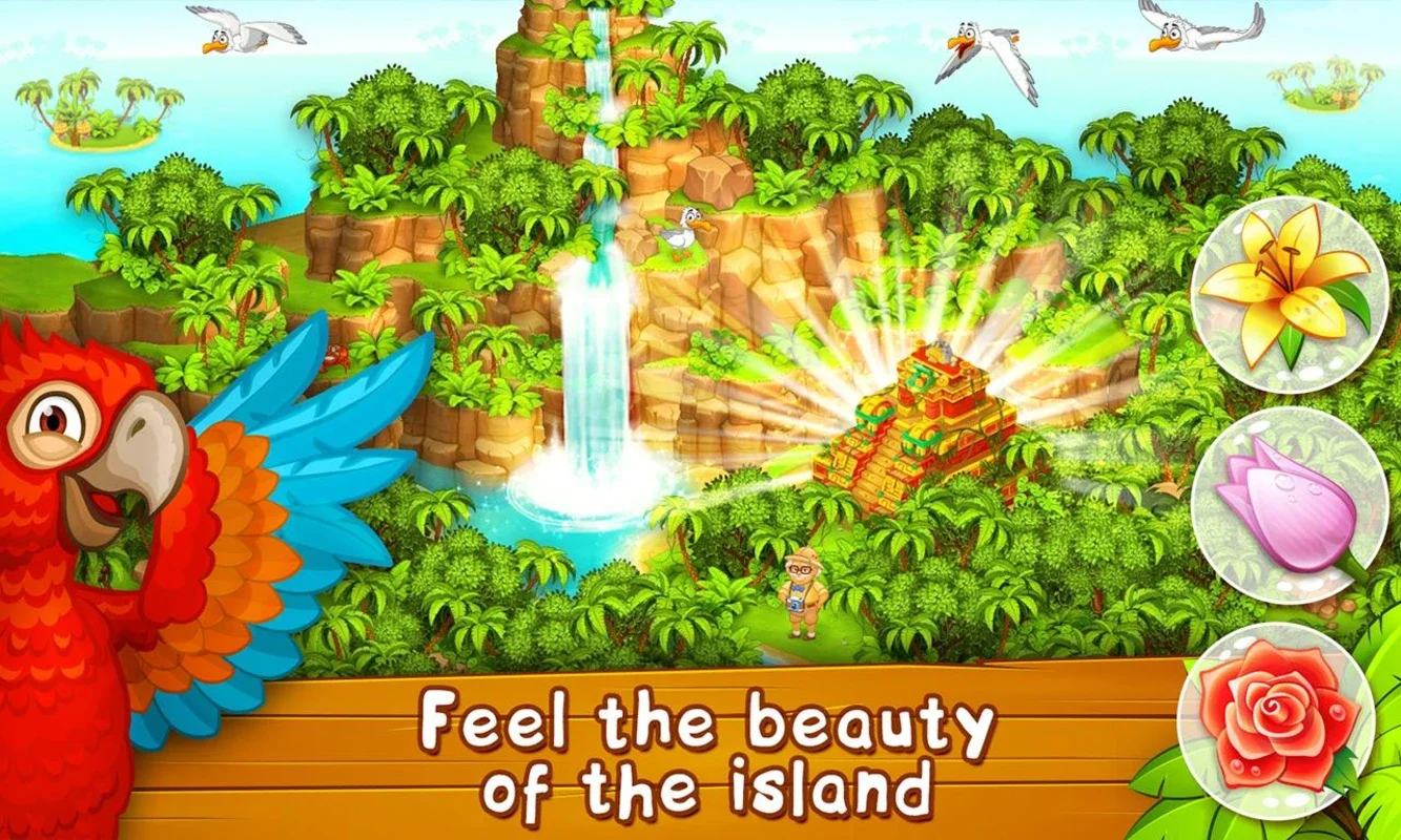 Paradise Day for Android - Tropical Island Building