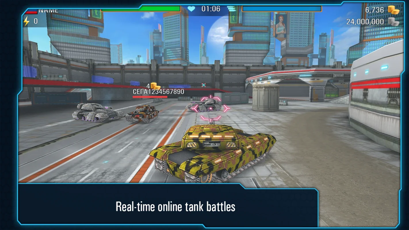 Iron Tanks for Android - Intense Tank Battles