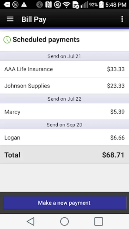 BFCU for Android - Manage Finances Easily on Your Phone