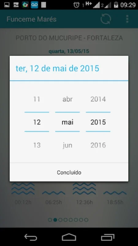 FUNCEME MARÉS for Android: Precise Tide & Moon Phase Updates