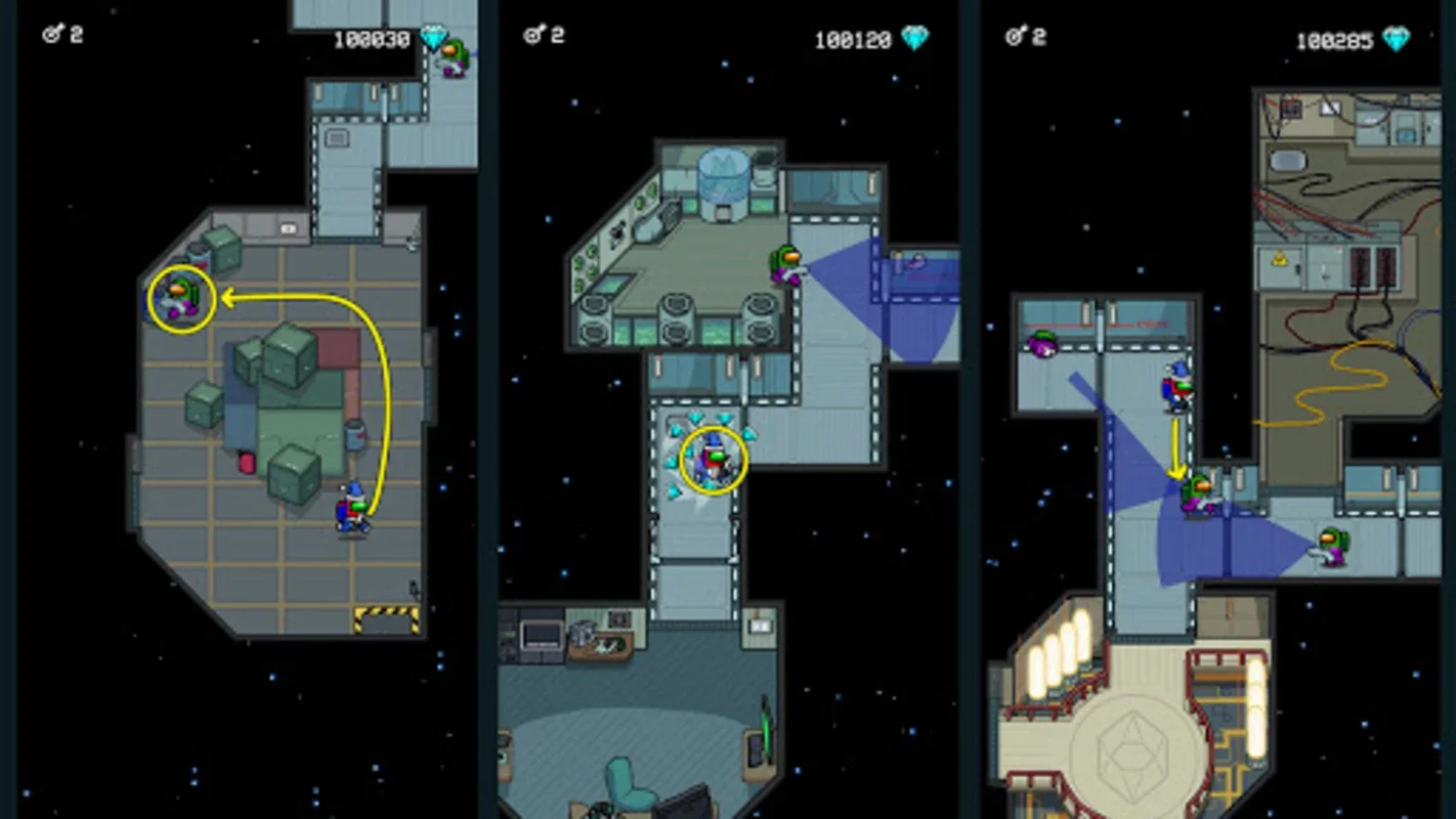 Crewmate Imposter - Assassin for Android: Strategic Space Game