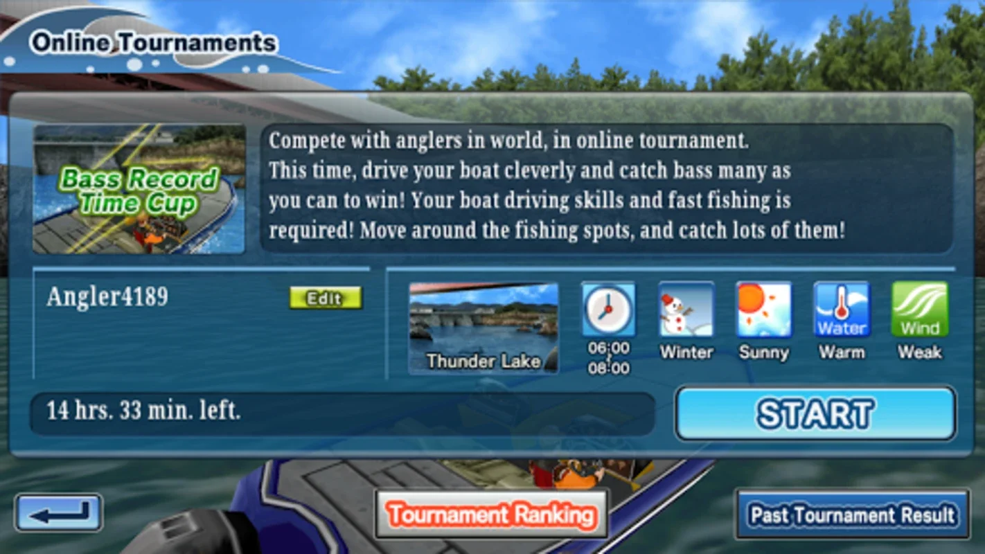 Bass Fishing 3D on the Boat Free for Android - Immersive Fishing Sim