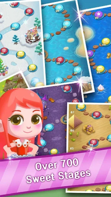 Candy Sweet Pop for Android - Engaging Match-3 Game