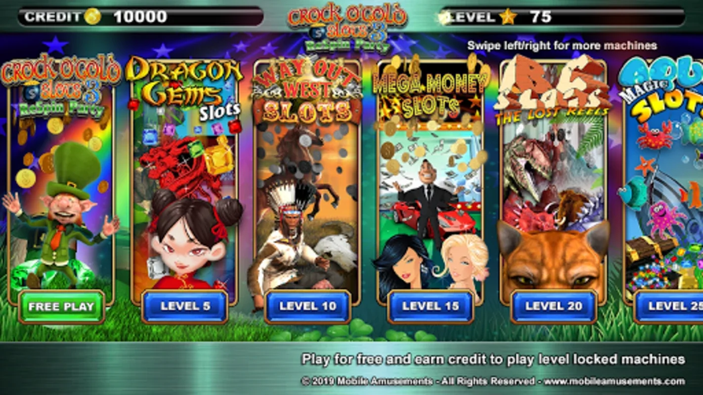 Crock O for Android - Thrilling Vegas-Style Slots