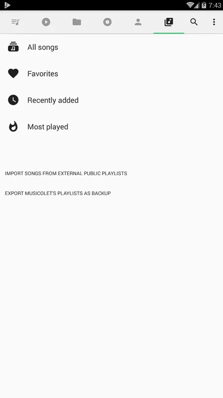 Musicolet for Android - Enjoy Music on Your Device