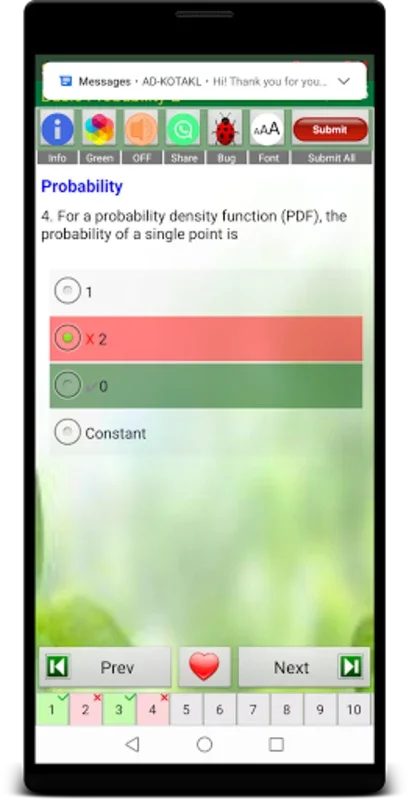 Statistics Quiz for Android - Enhance Your Stats Knowledge