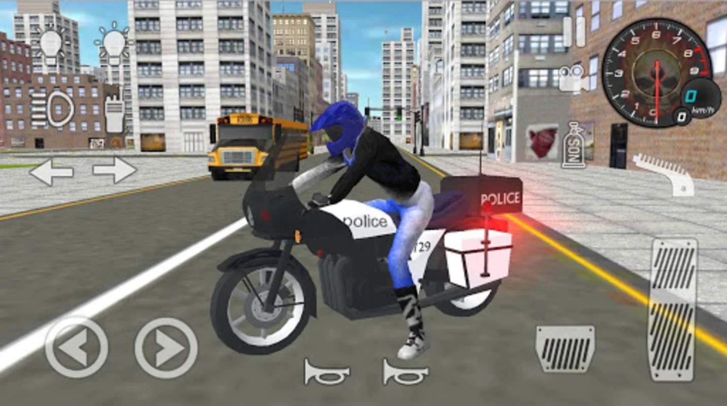 Real Police Motorbike Simulator 2020 for Android - Chase Criminals in Virtual Streets