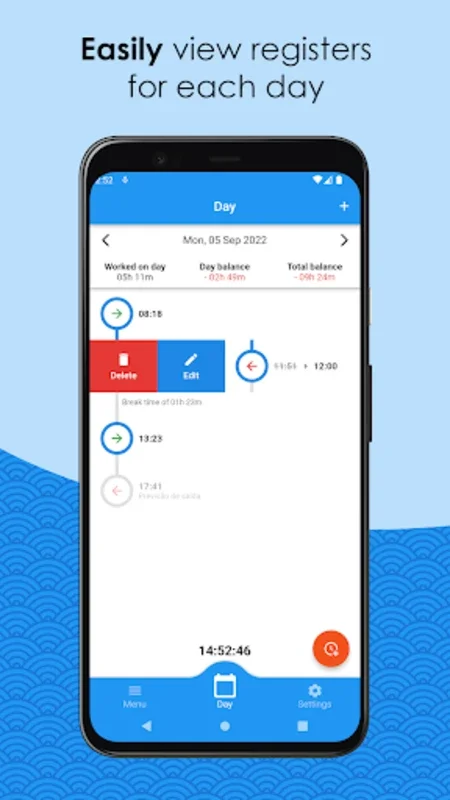 Easy Clocking (Ponto Fácil) for Android: Efficient Work Hour Management