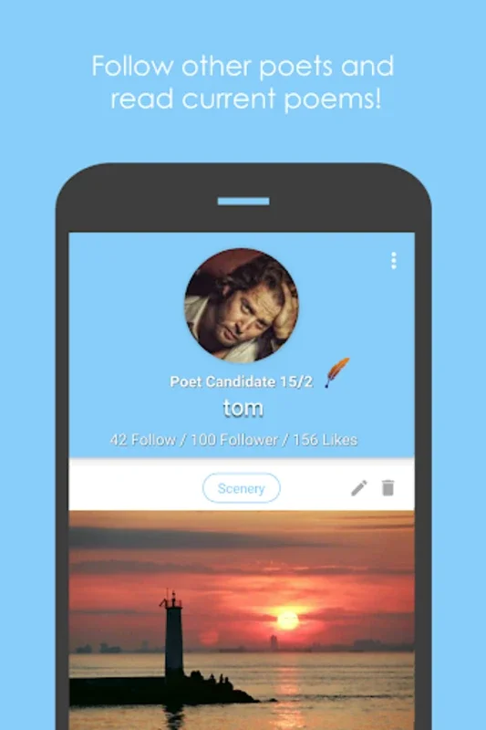 Poets & Poems, Write and Read for Android - Unleash Your Creativity