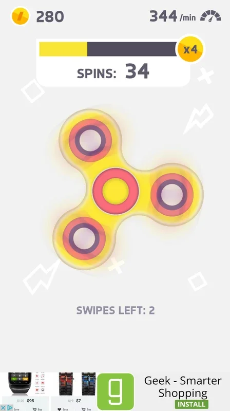 Finger Spinner for Android - Spin for High Scores