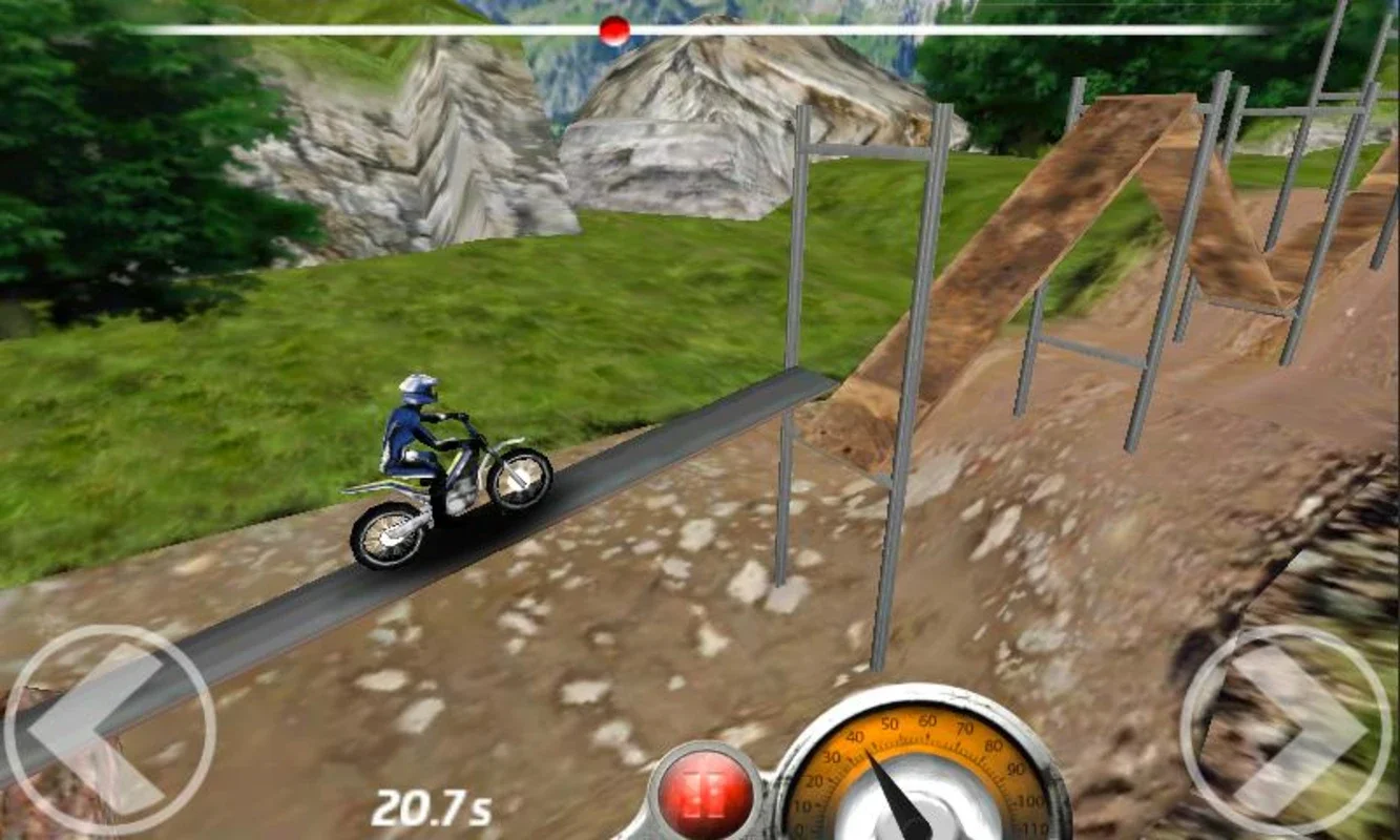 Trial Xtreme Free for Android - Race and Thrill