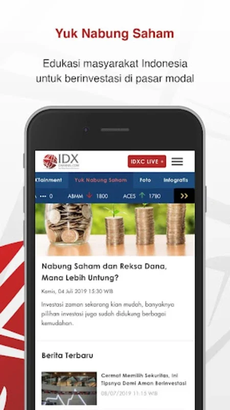 IDX Channel for Android - Stay Informed on Financial Markets