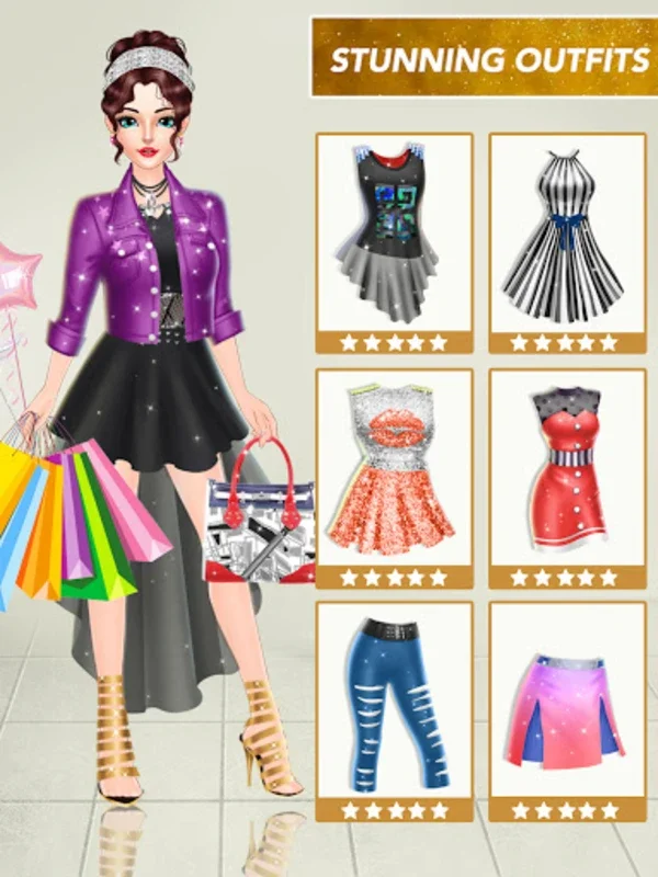 Rich Girl DressUp Fashion Game for Android - Stylish Fun