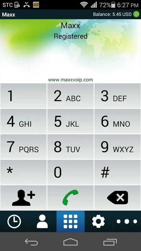 Maxx VoIP for Android - Make Free Calls Easily