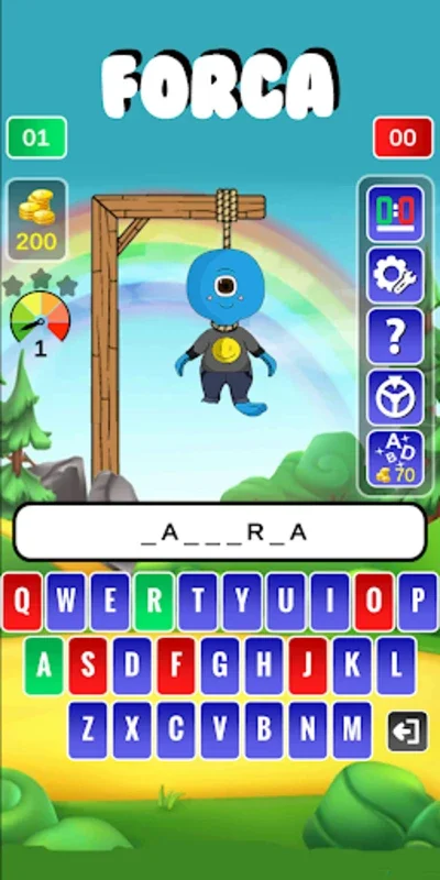 Jogo da Forca for Android - A Fun Word - Guessing Game