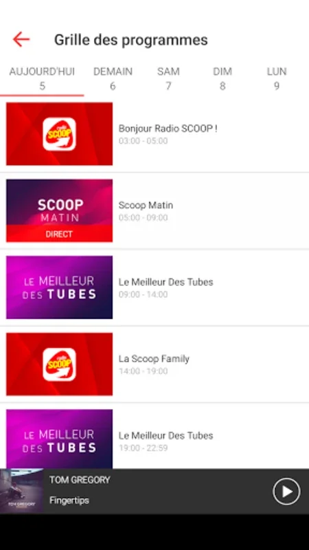 Radio SCOOP for Android - Stream Diverse Content