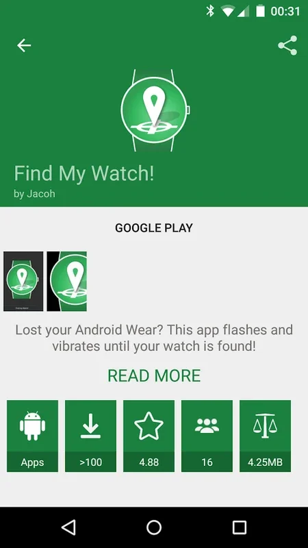 Wear Store for Android: Manage Smartwatch Apps