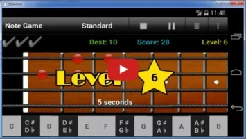 Bass Guitar Note Trainer 3.2 Demo for Android: Master Bass Notes