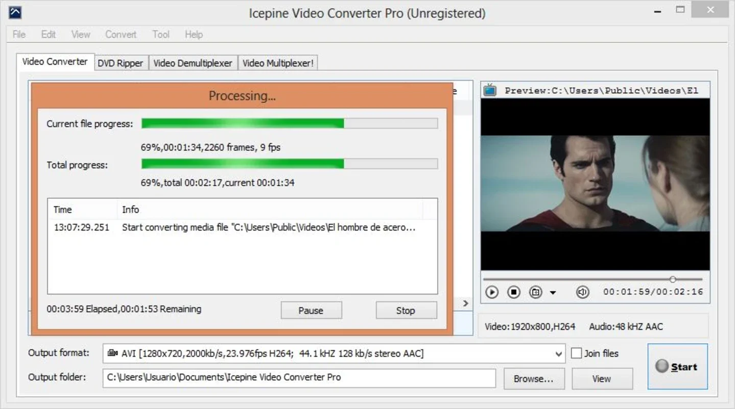 Icepine Video Converter for Windows - Convert and Play Any Video