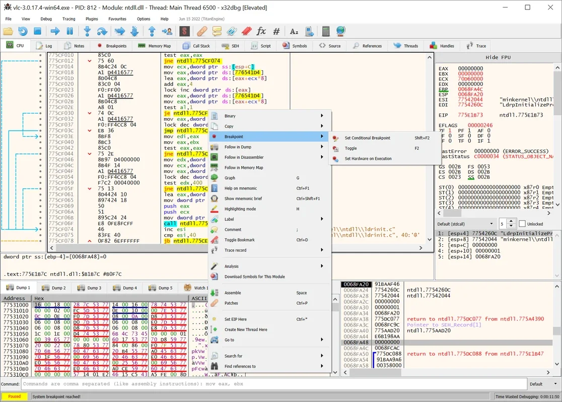 x64dbg for Windows: A Valuable Debugging Tool