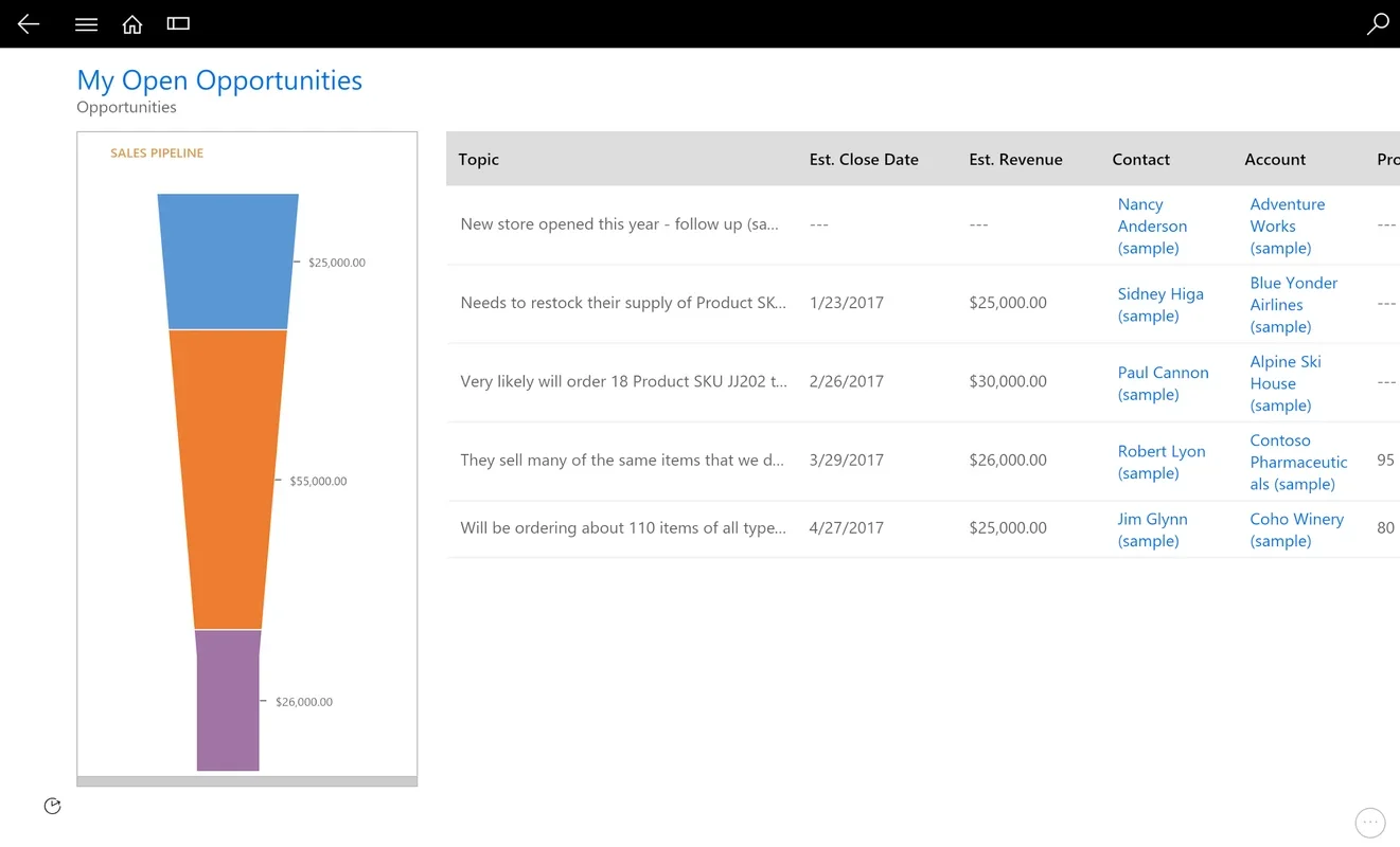 Dynamics 365 for Tablets for Android: Boost Productivity