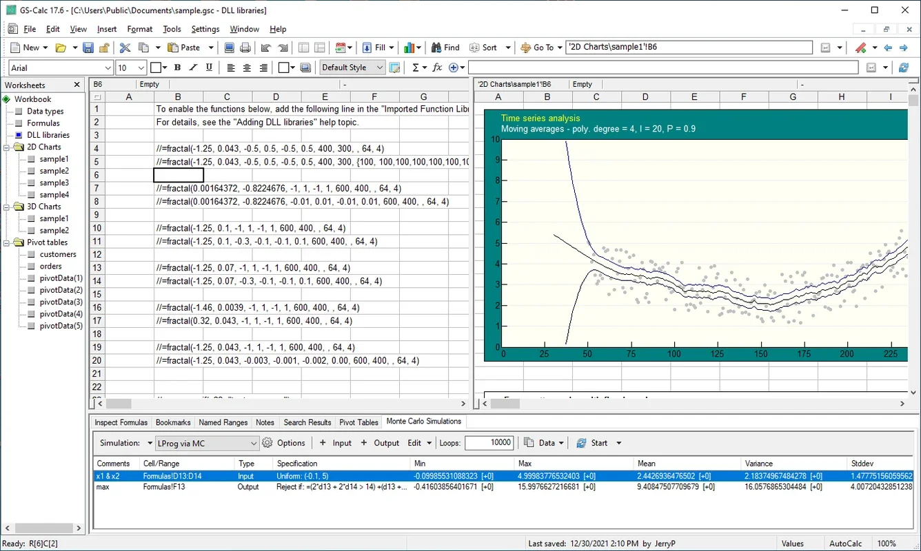 GS-Calc for Windows - A Powerful Spreadsheet Editor