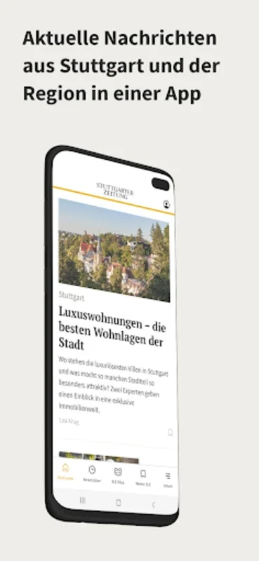 StZ News - Stuttgarter Zeitung for Android: Comprehensive Stuttgart News