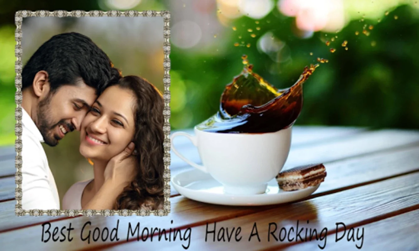 Good Morning Photo Frame for Android - Enhance Your Mornings