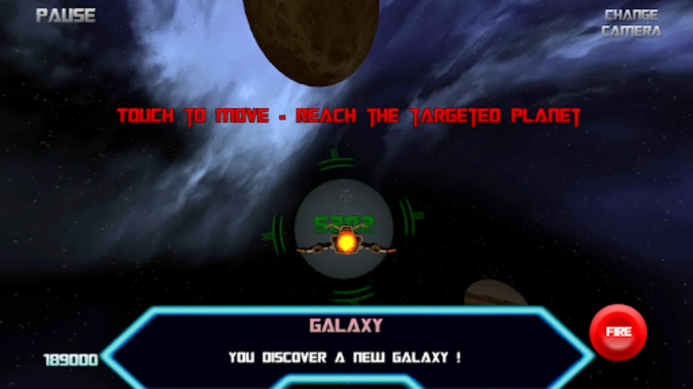 Asteroids for Android: Immersive Space Exploration