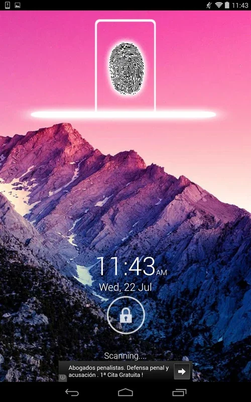 Fingerprint Screen Lock -SMART for Android: Prank Your Friends