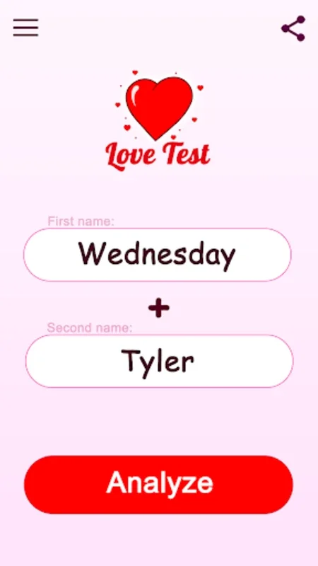 Love Tester: True Love Test for Android - Download the APK from AppHuts