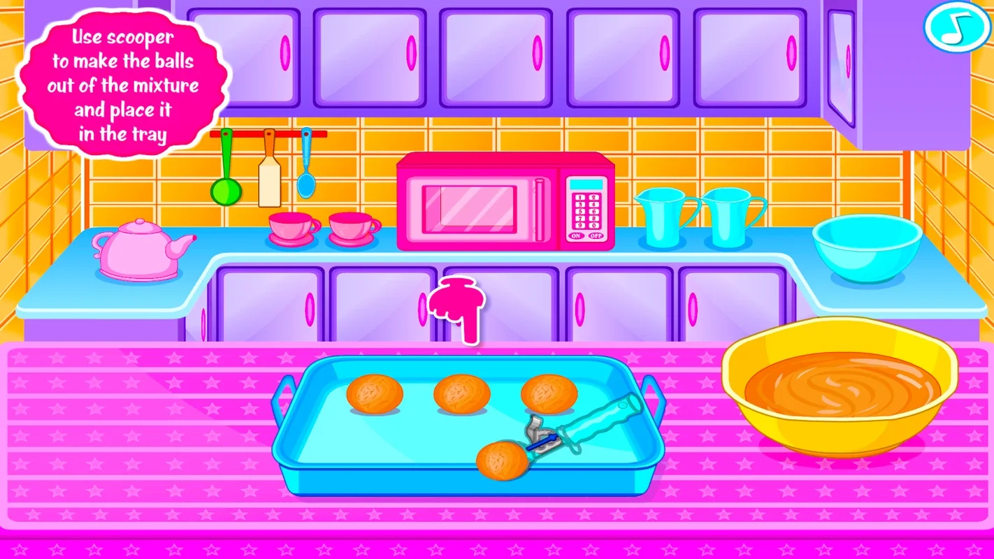 Sweet Cookies - Game for Girls for Android - Fun for Little Ones