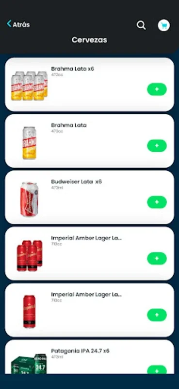 SalimosFuerte for Android - Streamlined Beverage Ordering