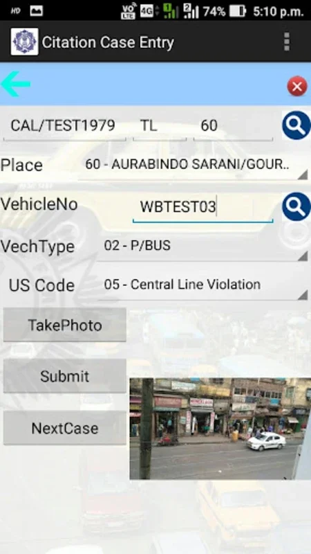 Citation Case Entry for Android: Streamlined Traffic Case Management