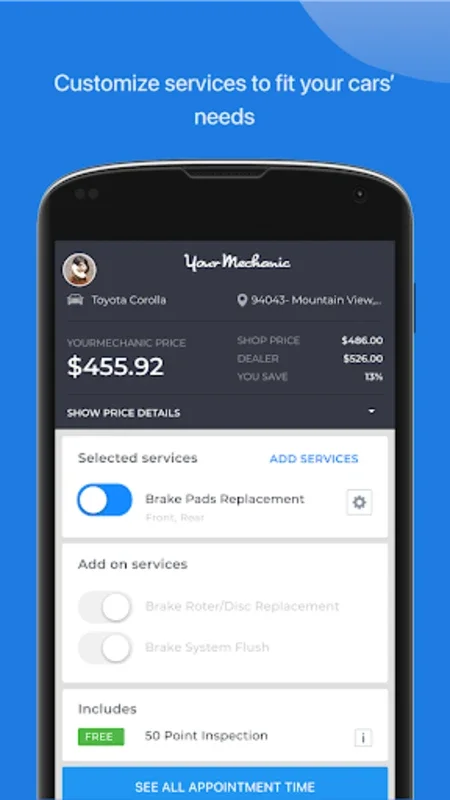 YourMechanic Mobile Car Repair for Android: Seamless Vehicle Maintenance