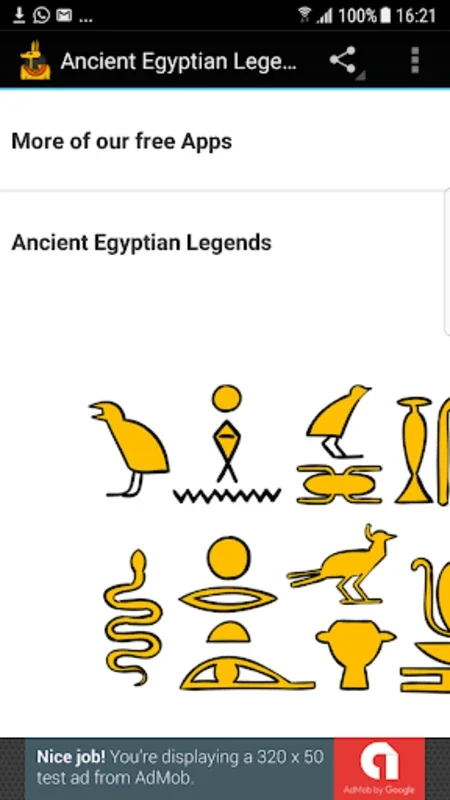 Ancient Egyptian Legends for Android: Explore Mythology