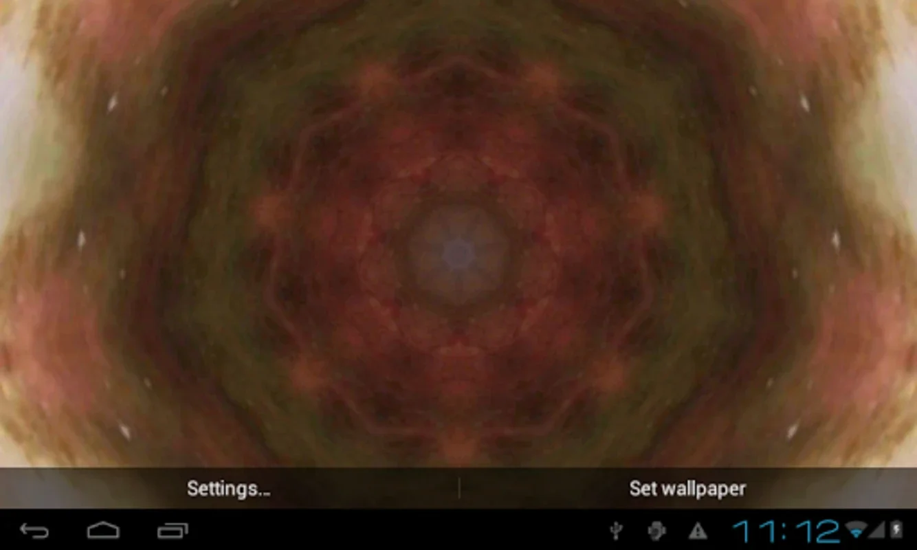 Kaleidoscope Live Wallpaper for Android - Stunning Visuals