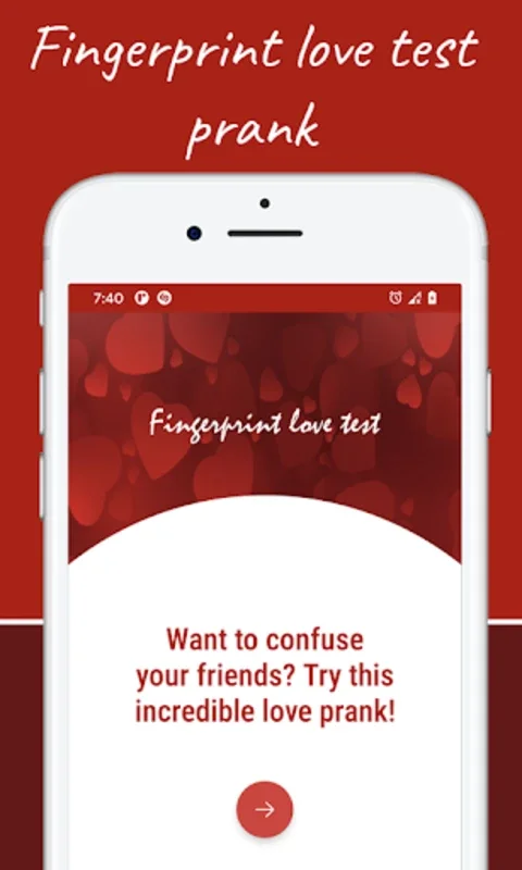 Fingerprint Love Test for Android - Explore Love Magic