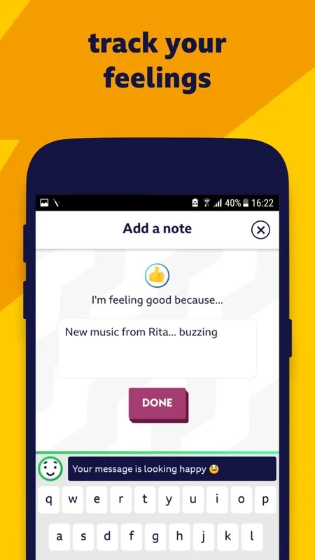 BBC Own It for Android: Manage Your Moods Effectively