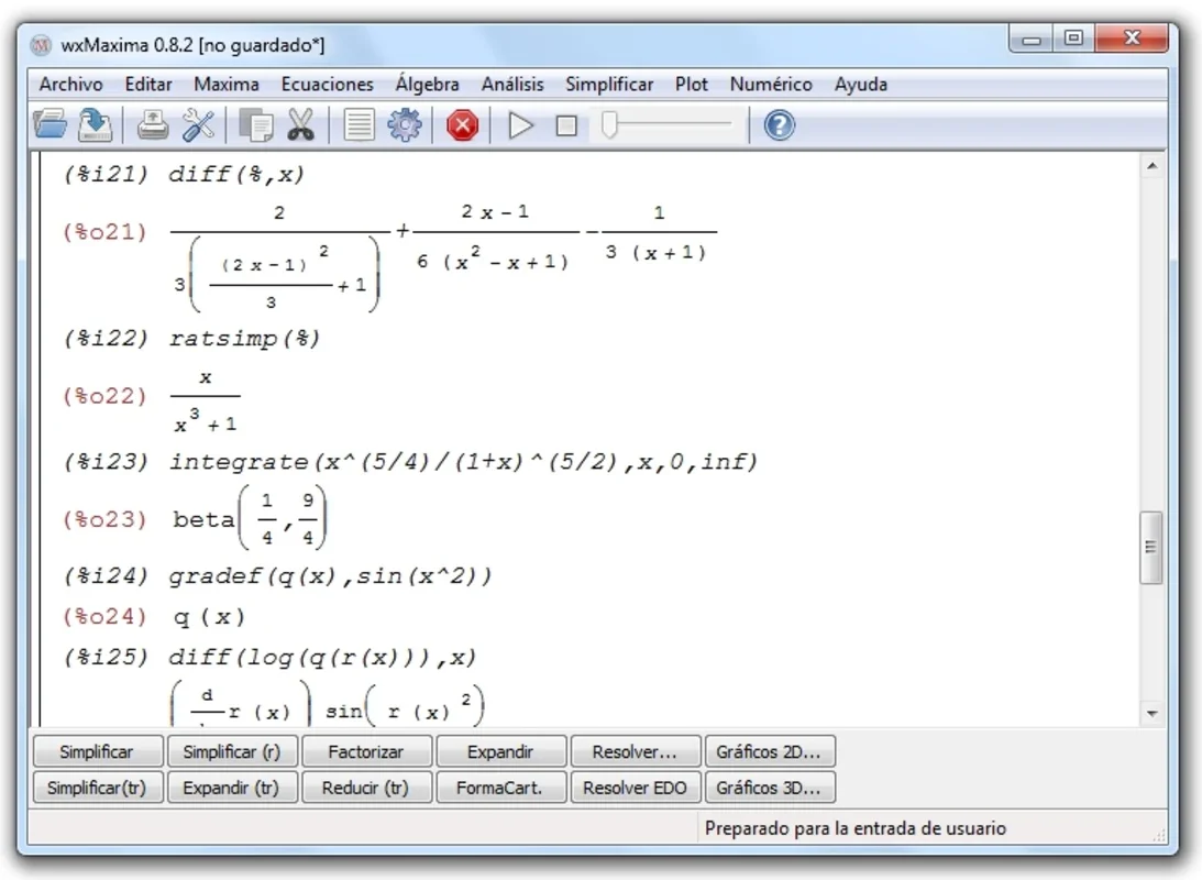 Maxima for Windows: A Free and Powerful Computer Algebra System