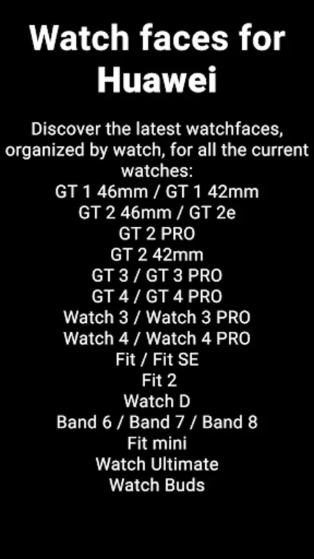 Watch Faces for Huawei on Android - No Downloading Needed