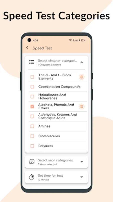 CHEMISTRY - 36 YEAR NEET PAPER for Android - No Downloading Required