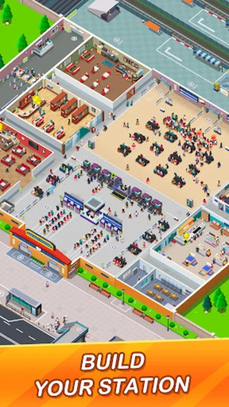 Idle Train Empire for Android - Manage Train Stations in an Idle Tycoon Game