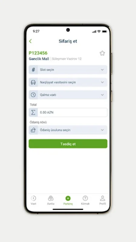 AzParking.az for Android - Download the APK from AppHuts